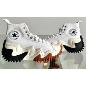 Womens-8.5 - Converse Run Star Motion White Gum Honey